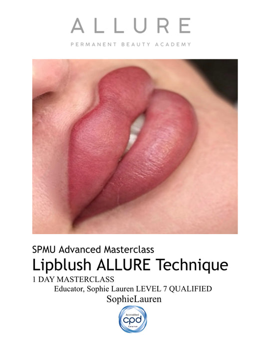 SPMU Advanced Masterclass Lipblush ALLURE Technique